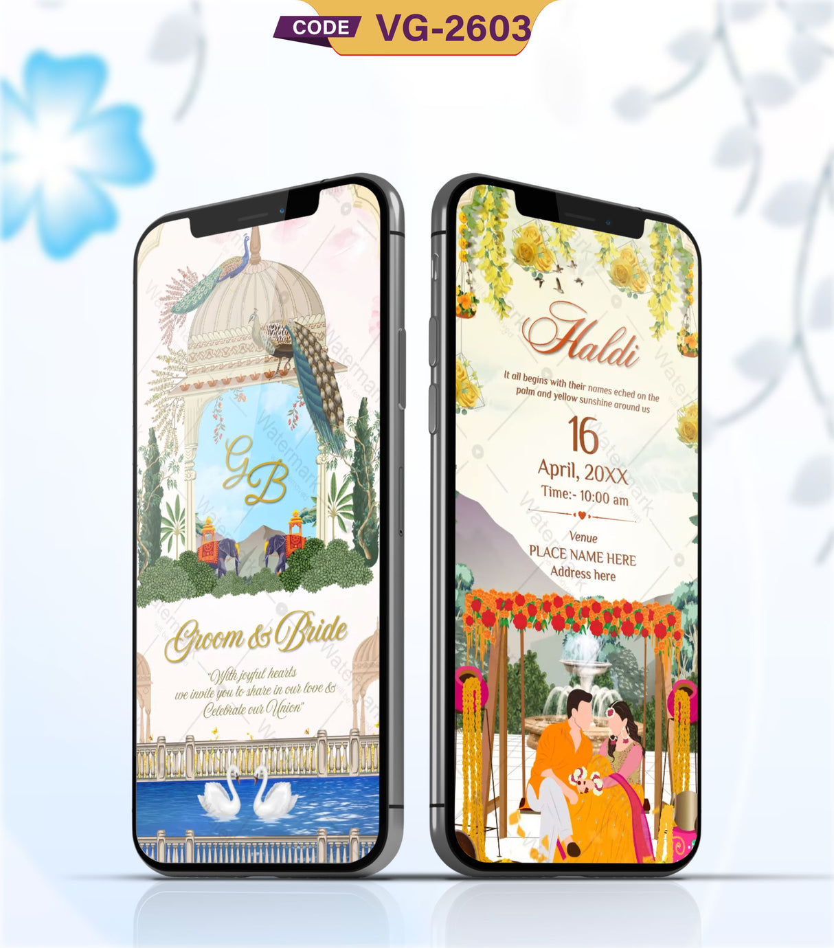 Multifunction Wedding Invitation Video