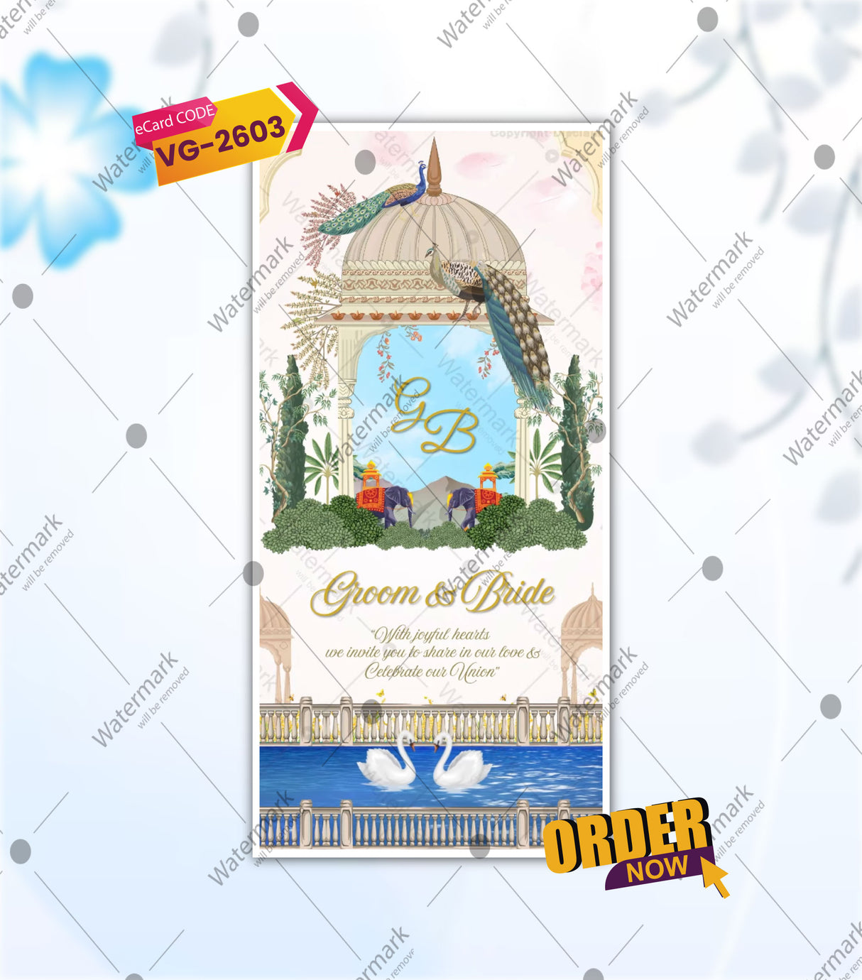 Multifunction Wedding Invitation Video