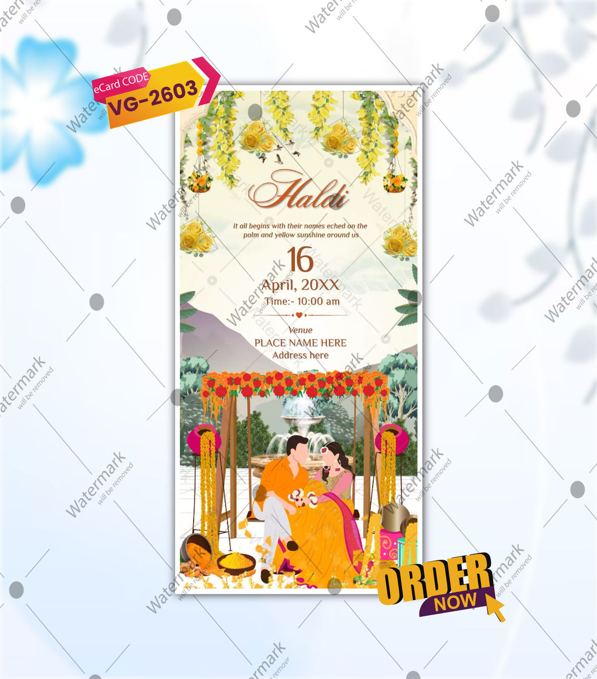 Multifunction Wedding Invitation Video