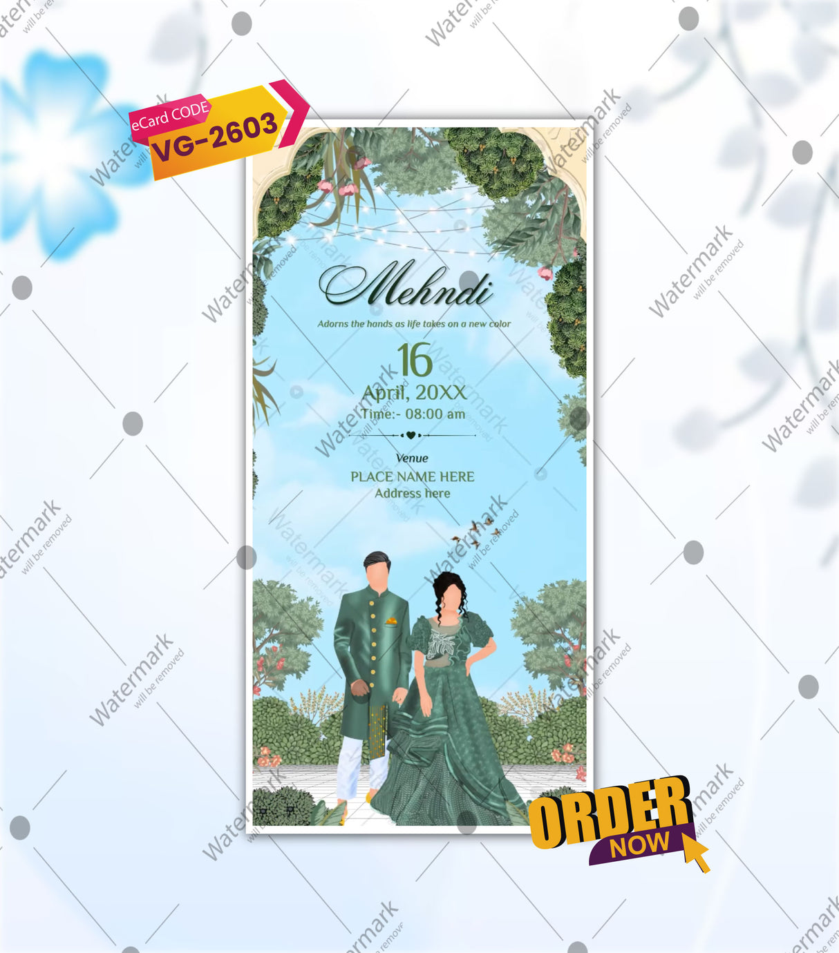 Multifunction Wedding Invitation Video