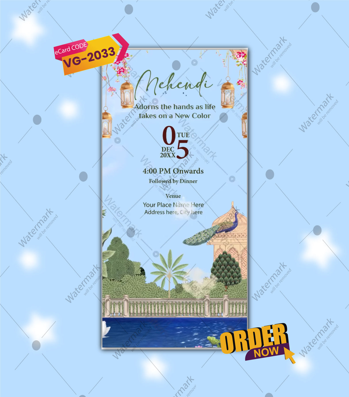 Multiple Events Wedding Invitation Video