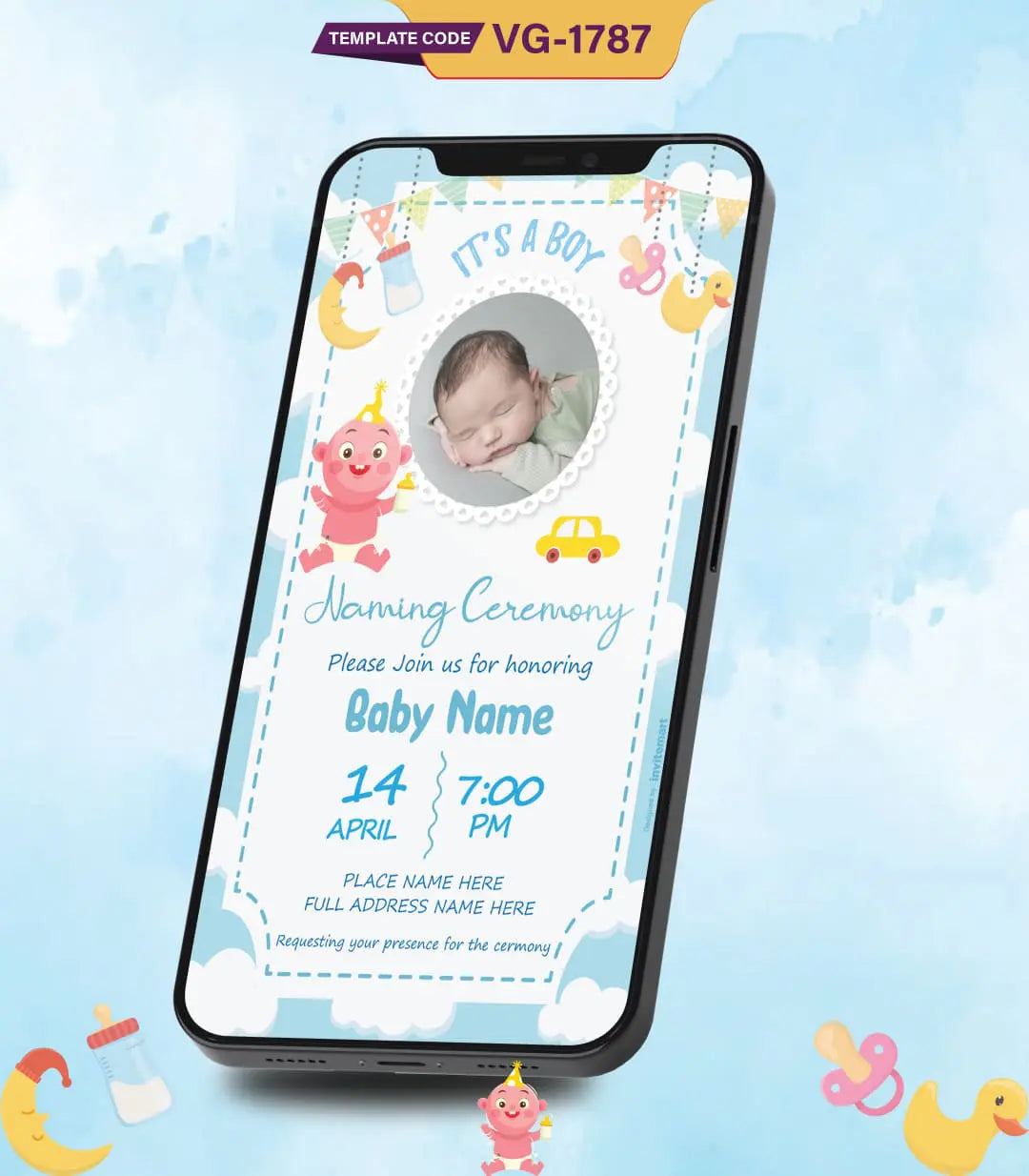 Naming Ceremony Invitation Video