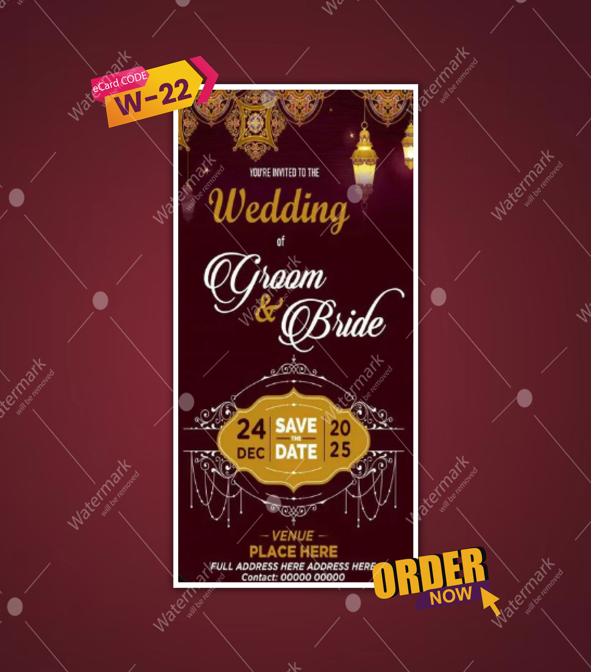 Nikah Invitation eCards