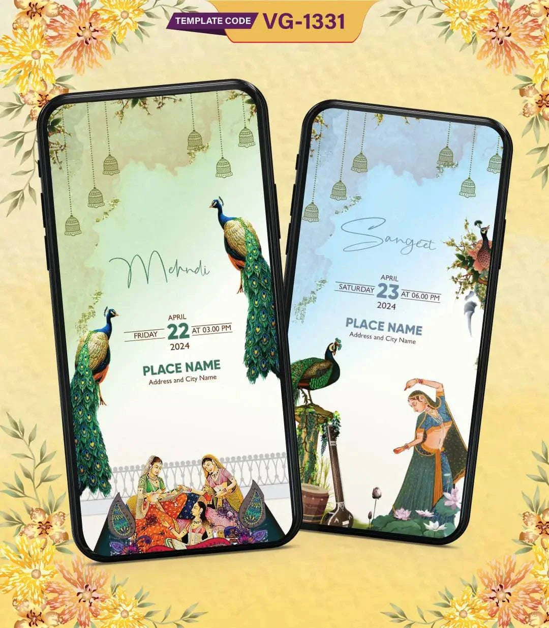 Online Traditional Wedding Invitation Video