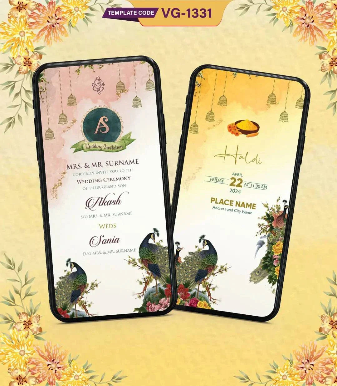 Online Traditional Wedding Invitation Video