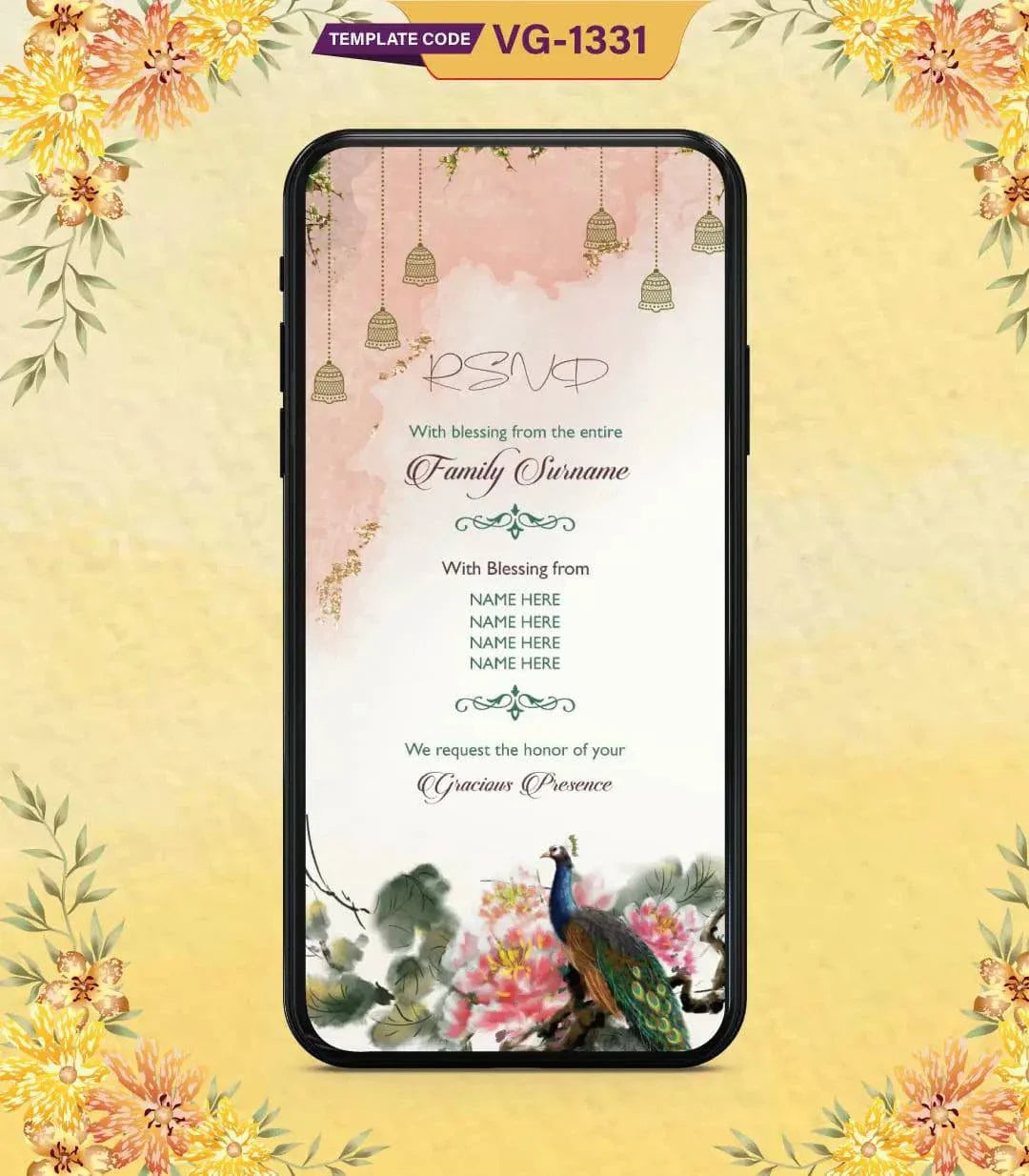 Online Traditional Wedding Invitation Video