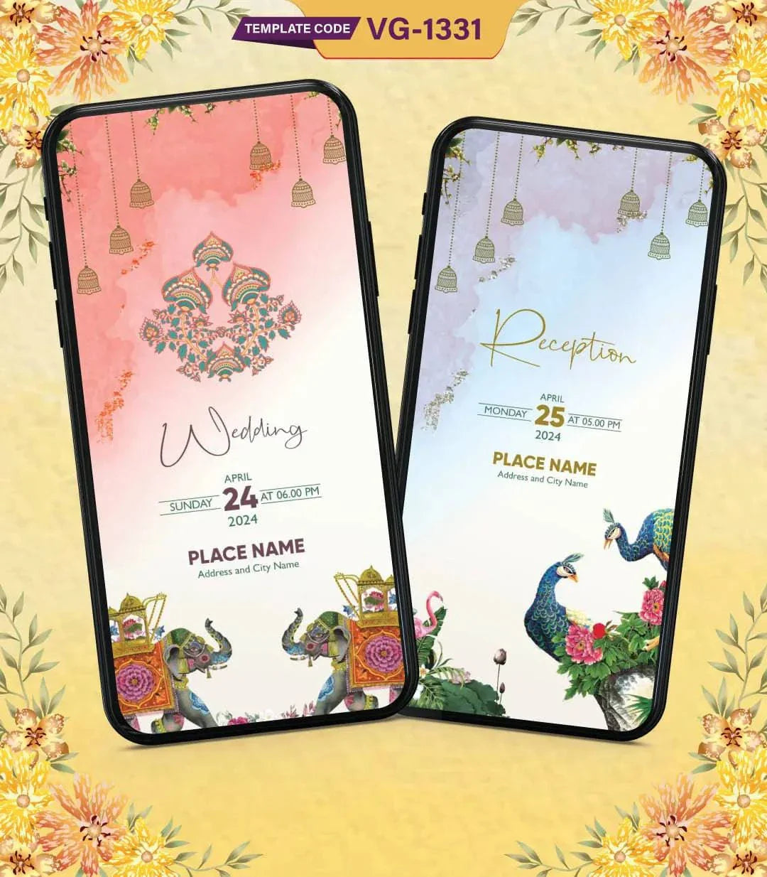 Online Traditional Wedding Invitation Video