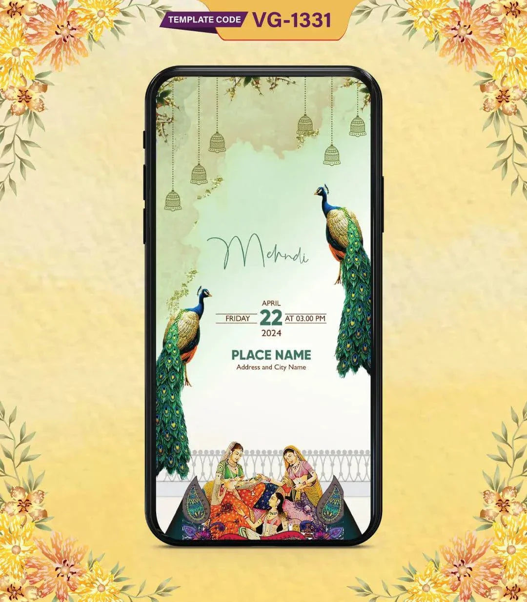 Online Traditional Wedding Invitation Video