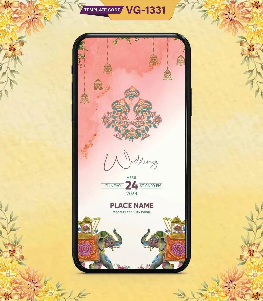 Online Traditional Wedding Invitation Video