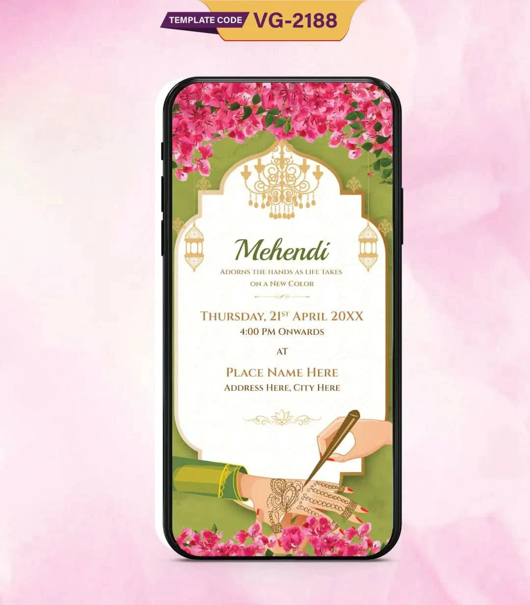 Personalized Caricature Wedding Invitation-4