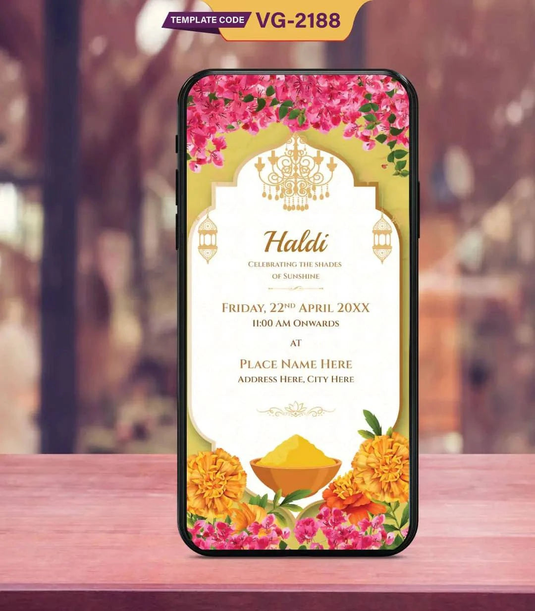 Personalized Caricature Wedding Invitation-5