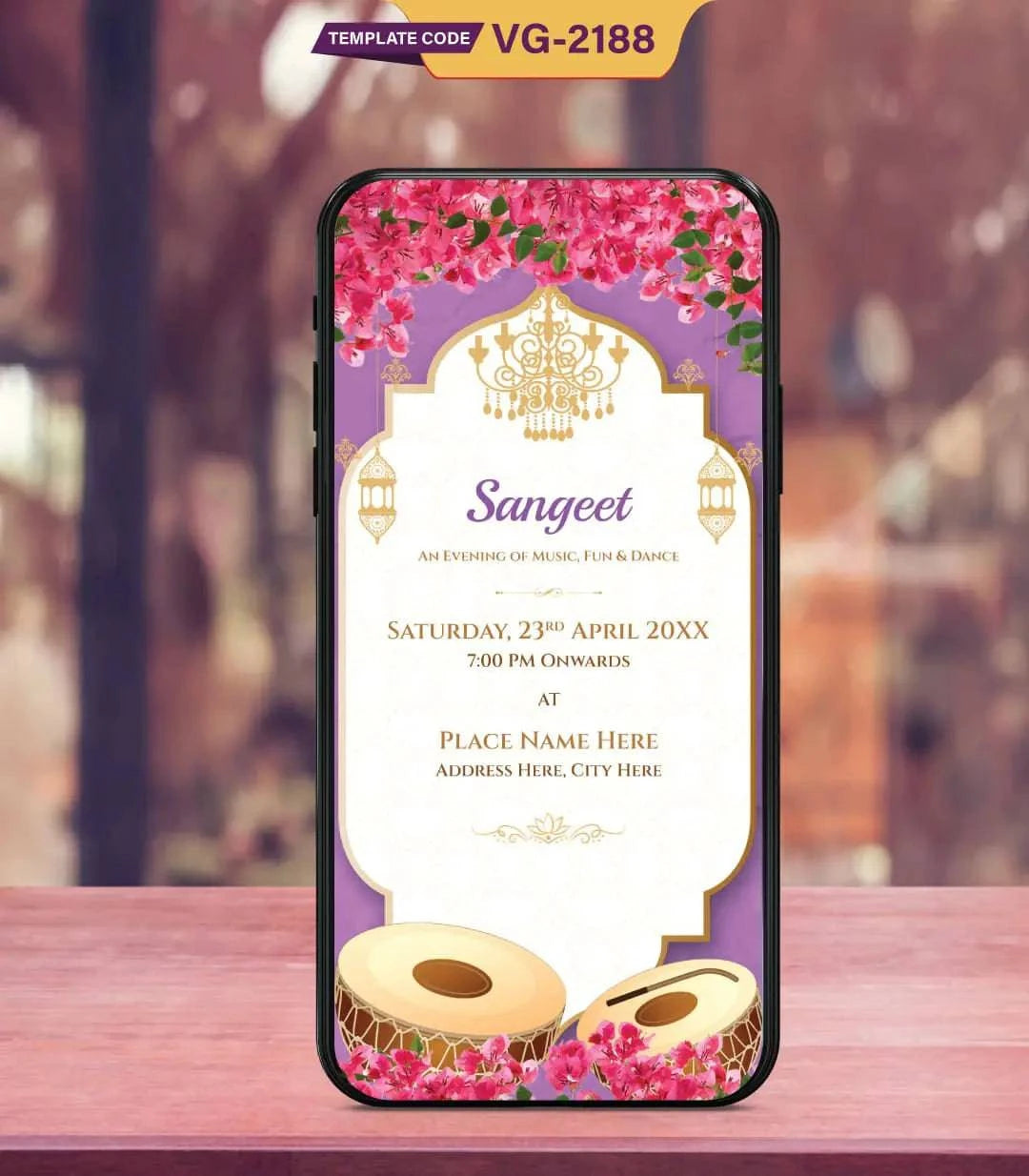 Personalized Caricature Wedding Invitation-6