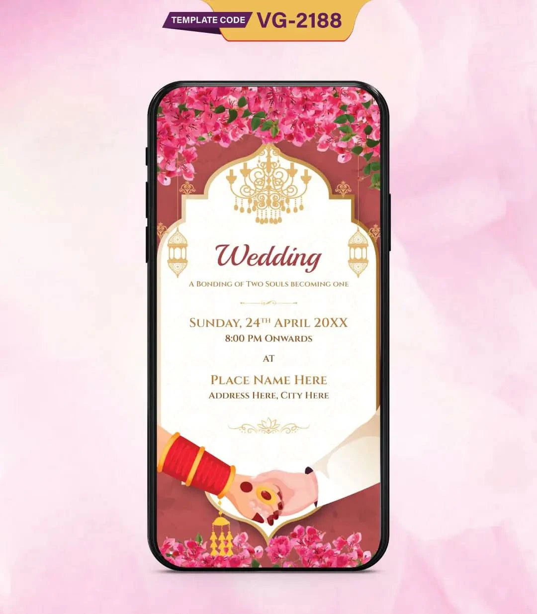 Personalized Caricature Wedding Invitation-6