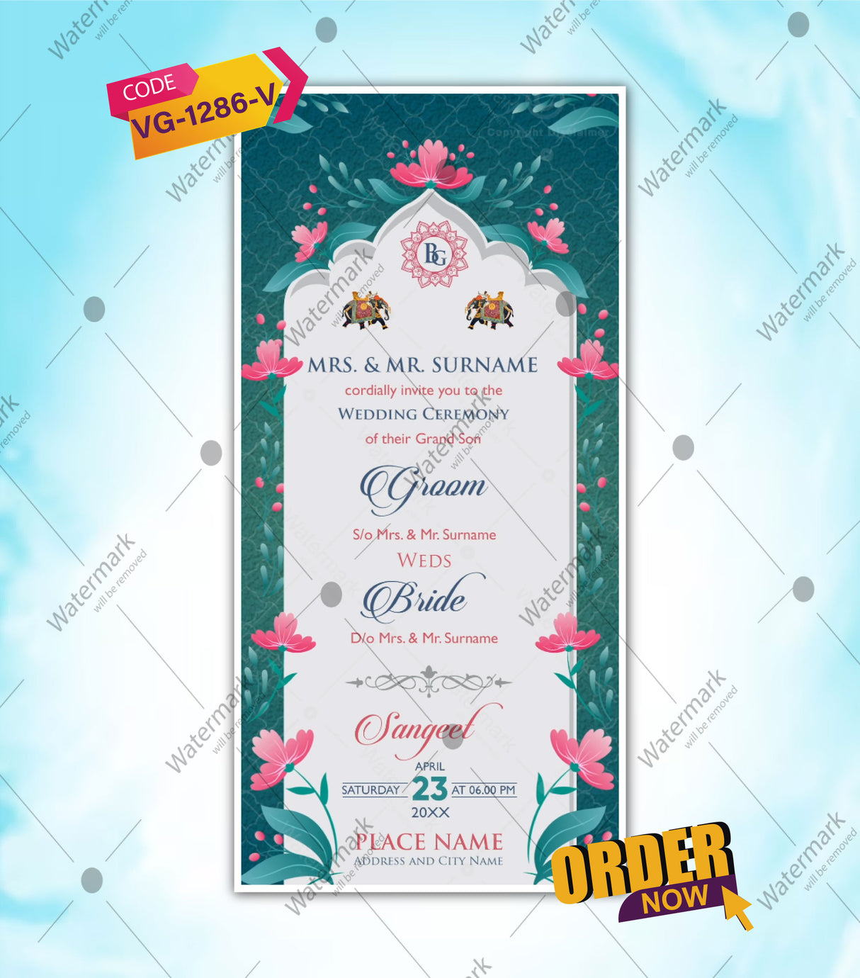 Radha Krishna Wedding Invitation Video