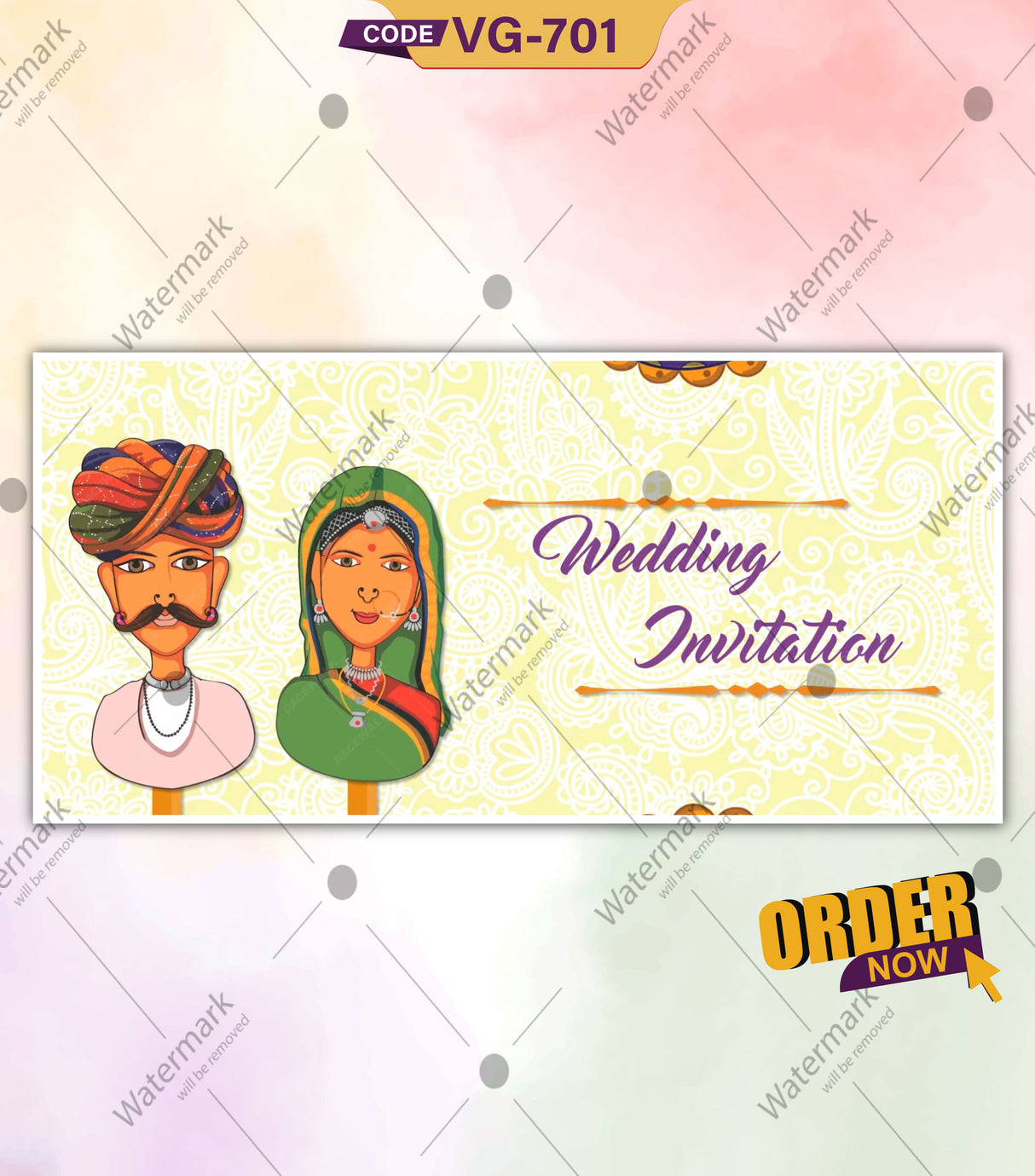 Rajasthani Wedding Invitation Video