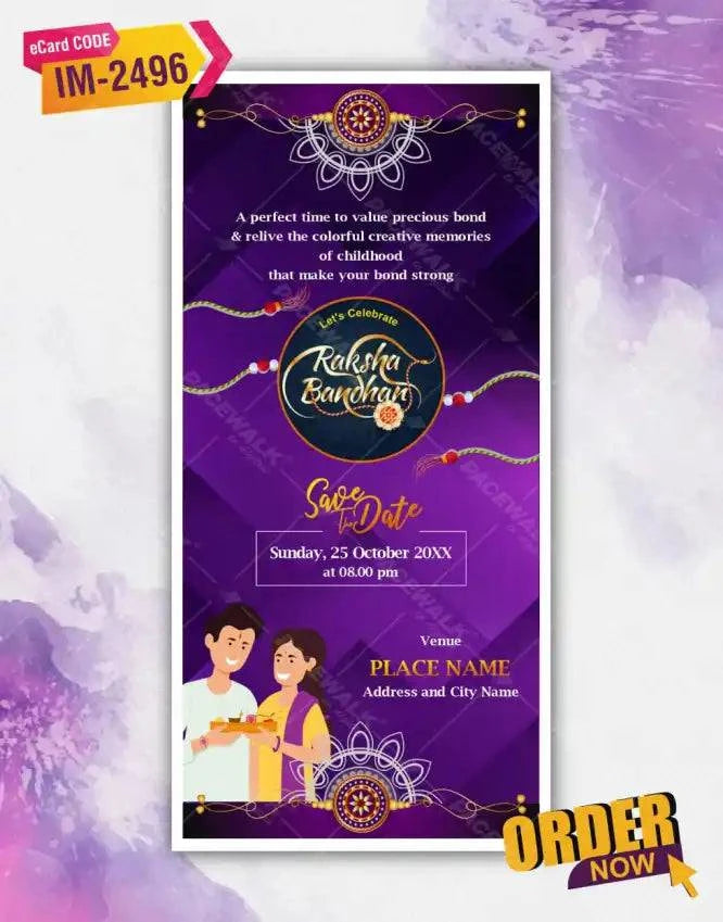 Raksha Bandhan Invitation