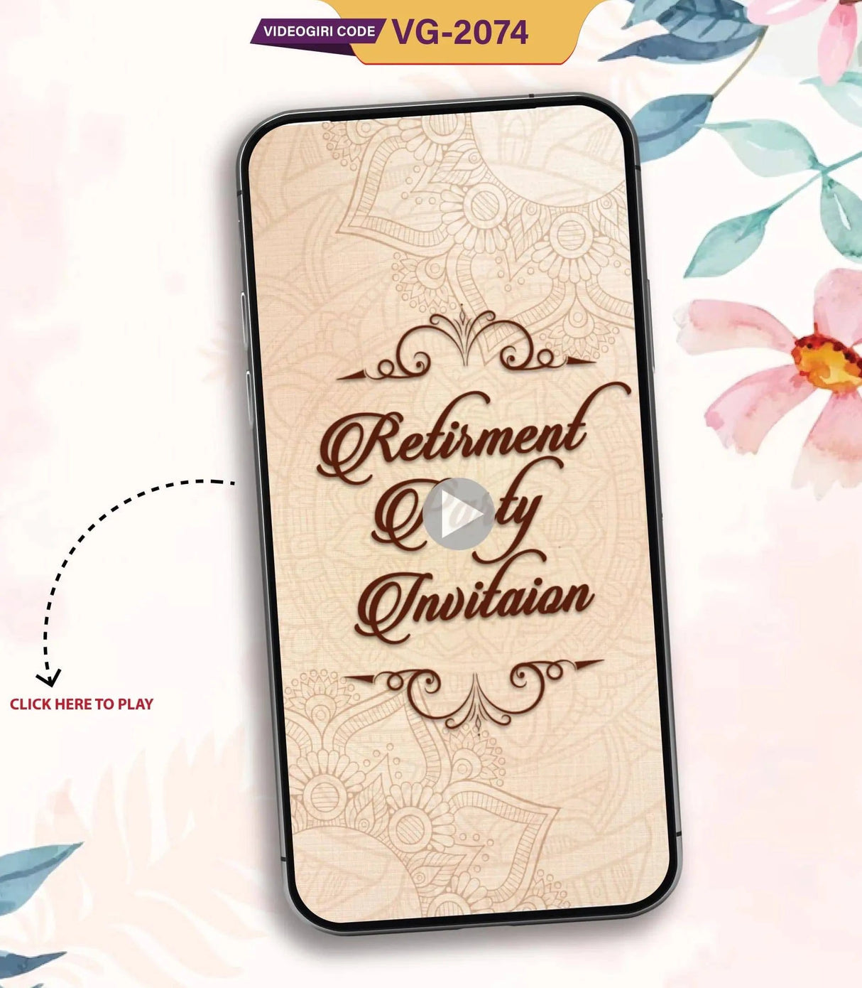 Retirement Invitation Video