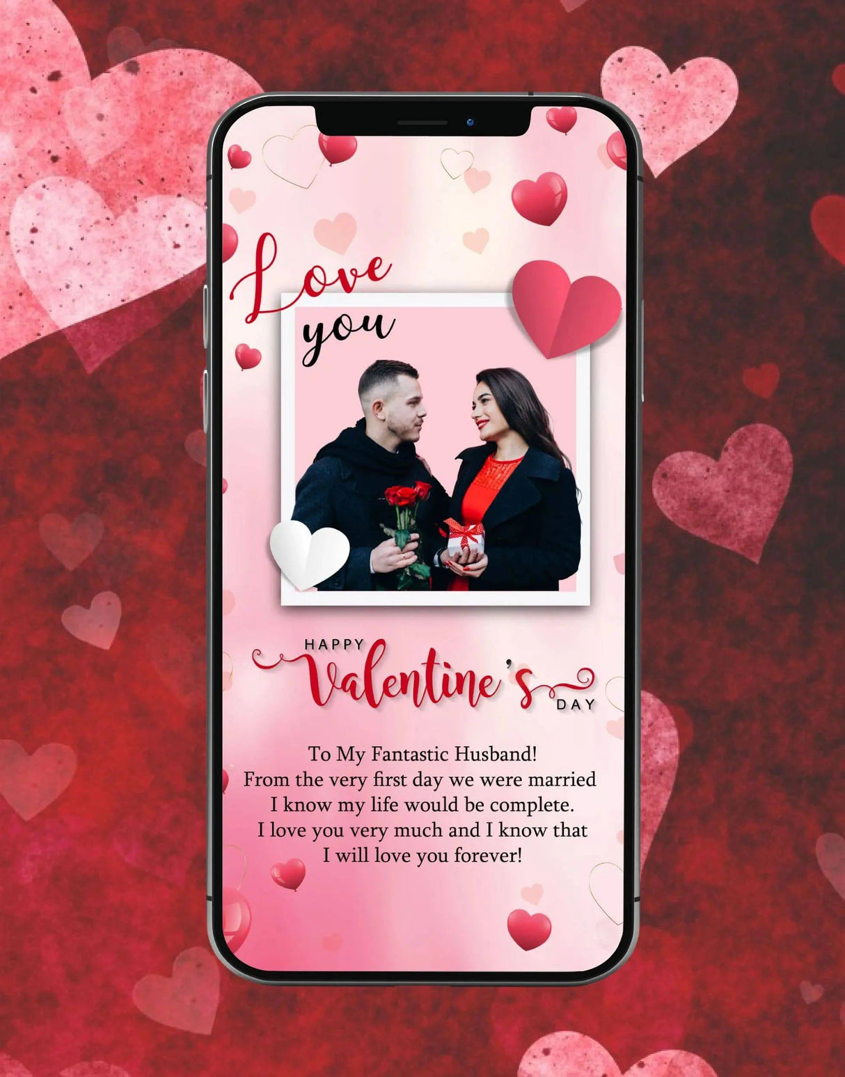Romantic Valentine’s Day Digital Card