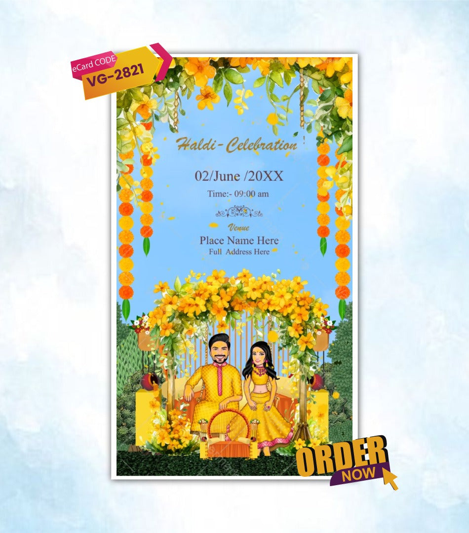 Royal Indian Wedding Invitation Video