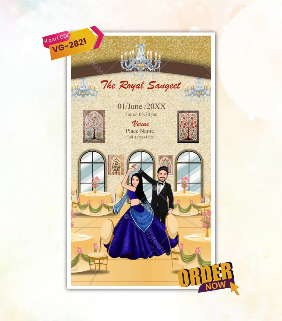 Royal Indian Wedding Invitation Video