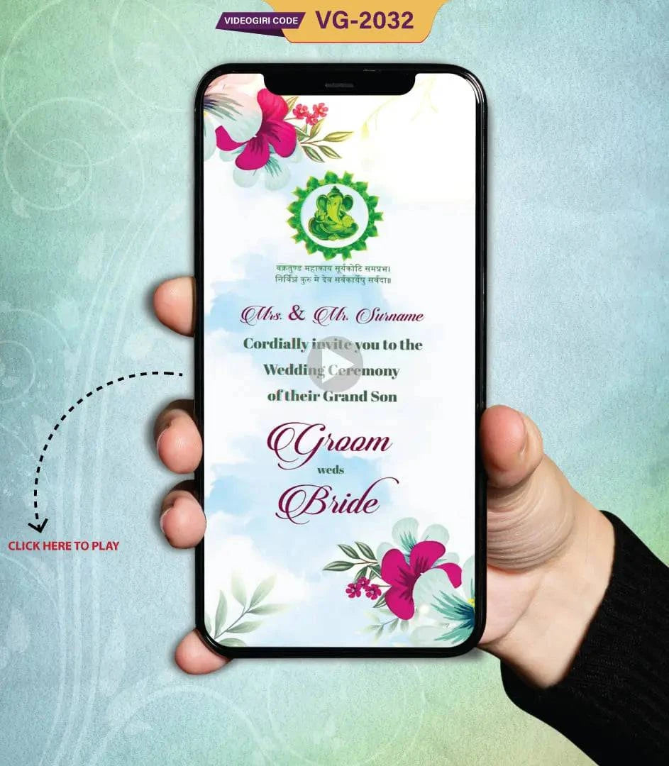 Save The Date Invitation Video Online