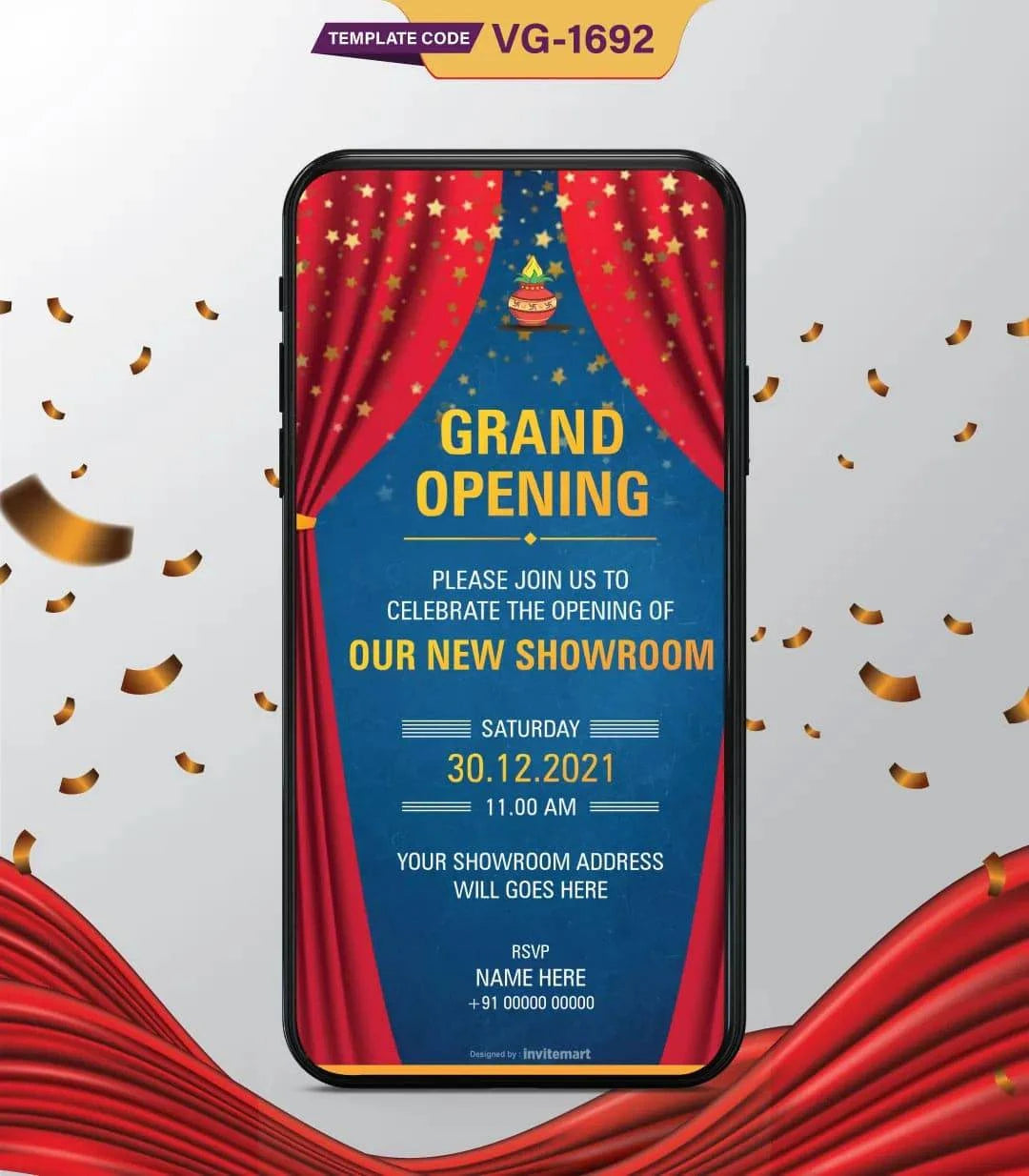 Showroom Opening Invitation