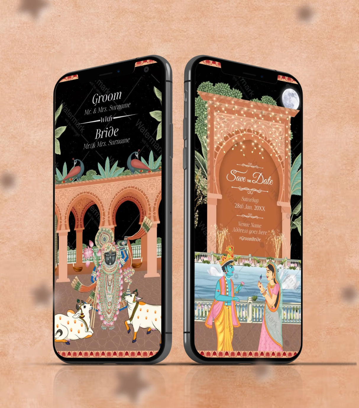 Shreenathji Theme Wedding Invitation Video