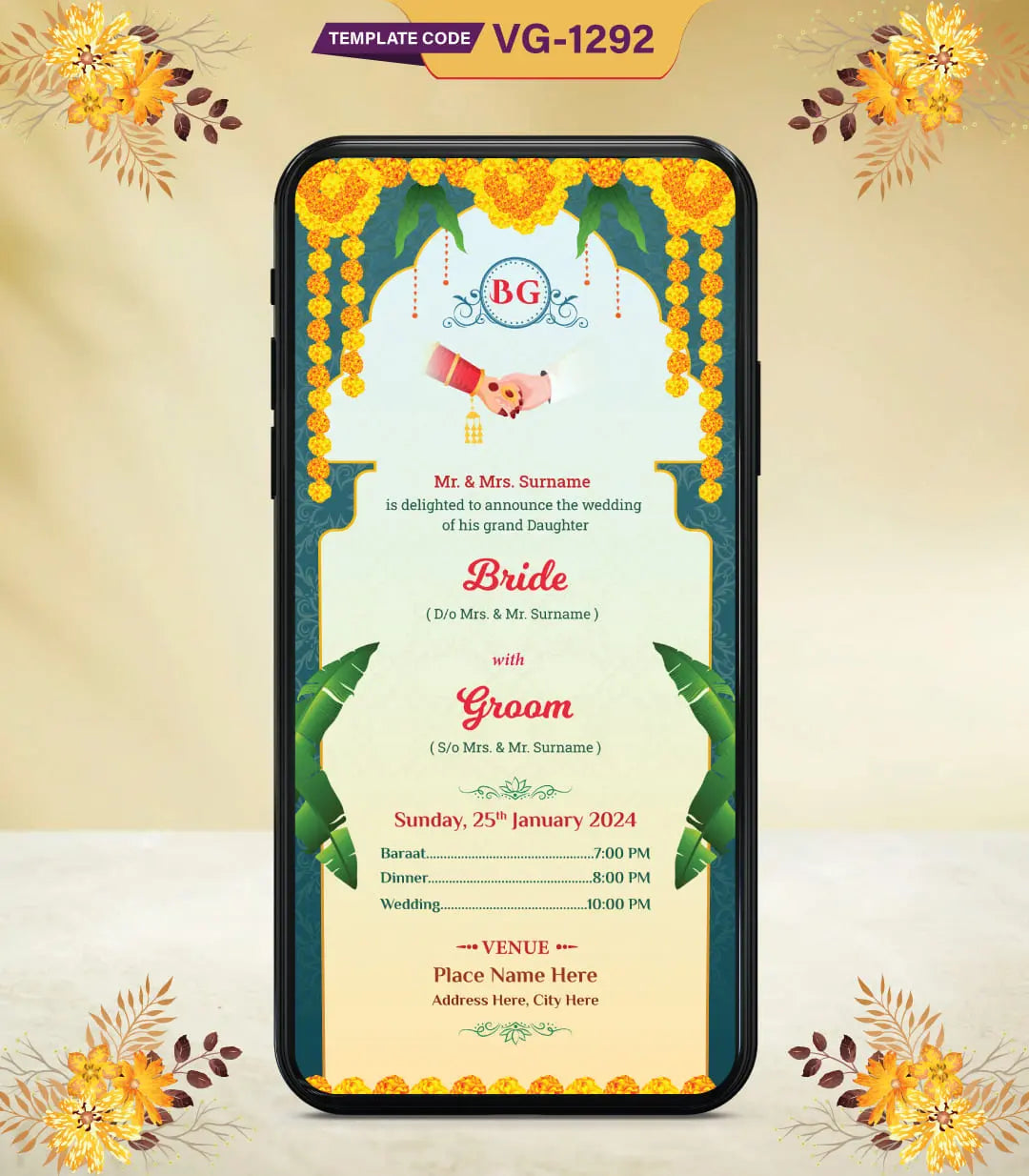 Shubh Vivah Invitation PDF Card
