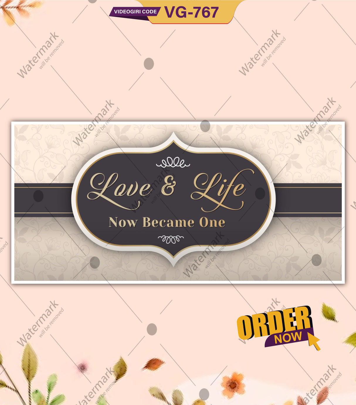 Simple Sober Wedding Invitation Video