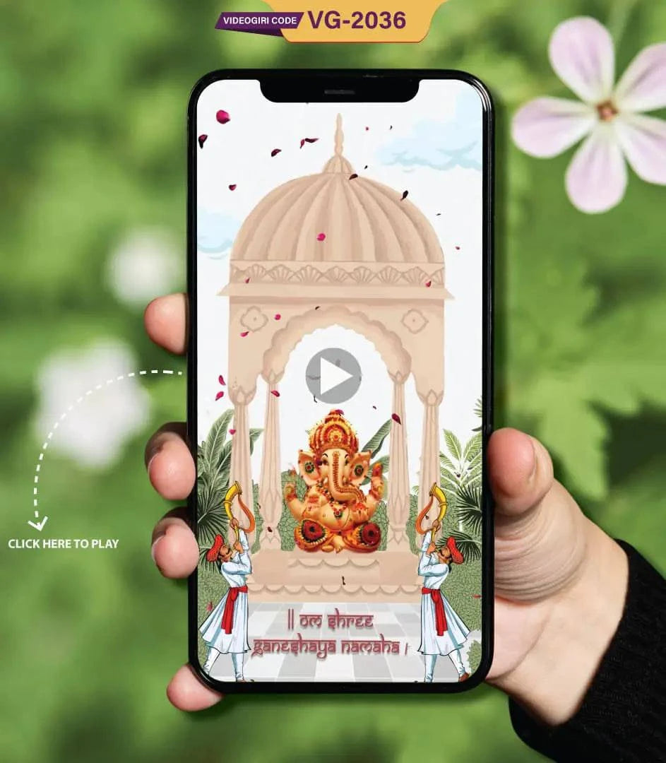 Traditional Royal Wedding Invitation Video