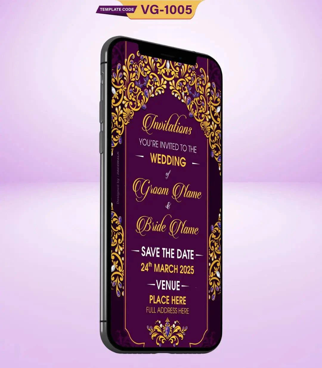 Traditional Wedding Invitation Cards