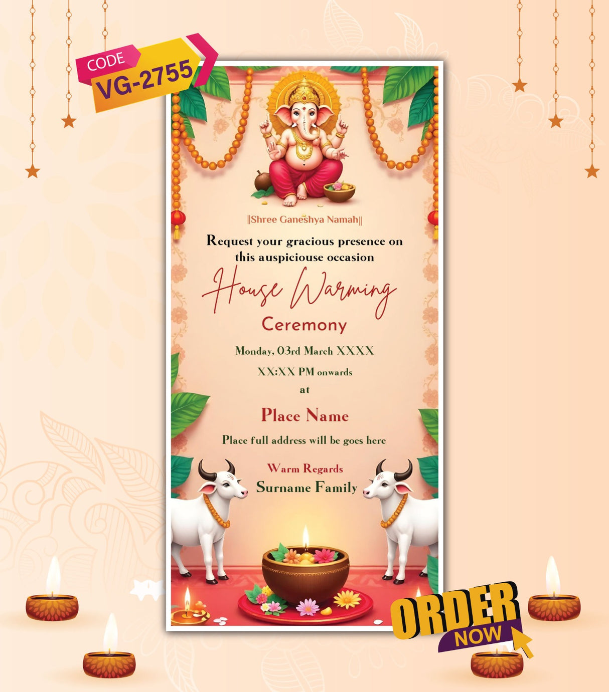 Traditional Housewarming Ceremony eCard