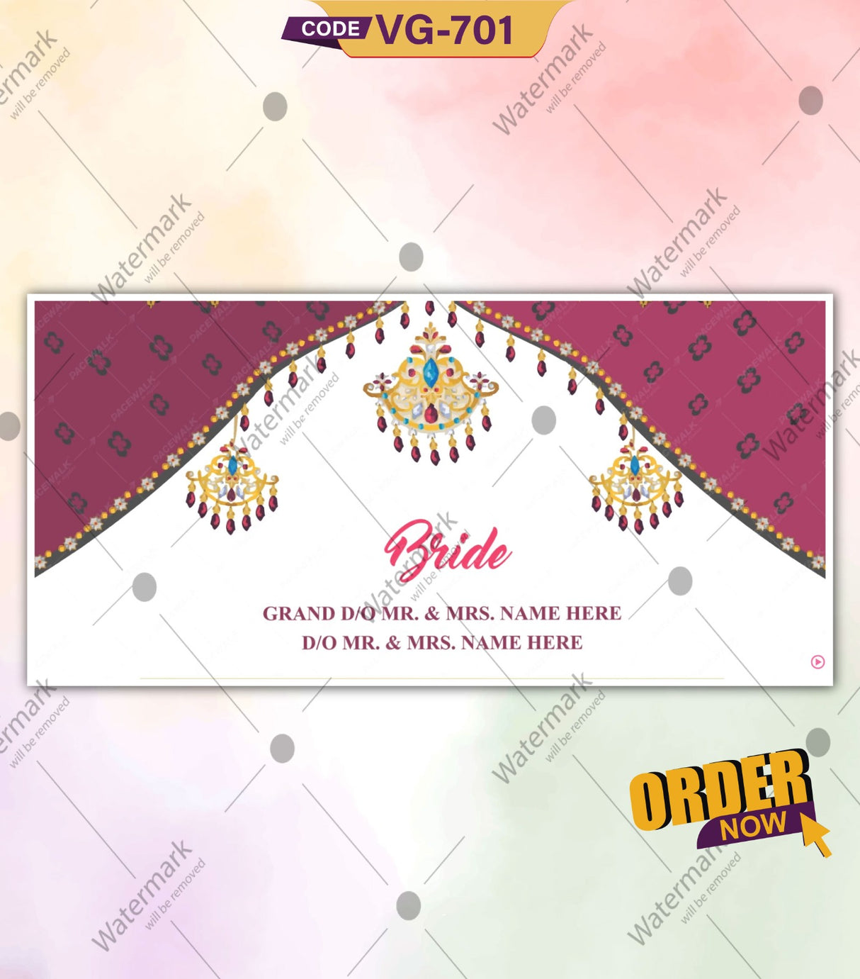 Traditional Rajasthani Marwari Unique Theme Wedding Invitation