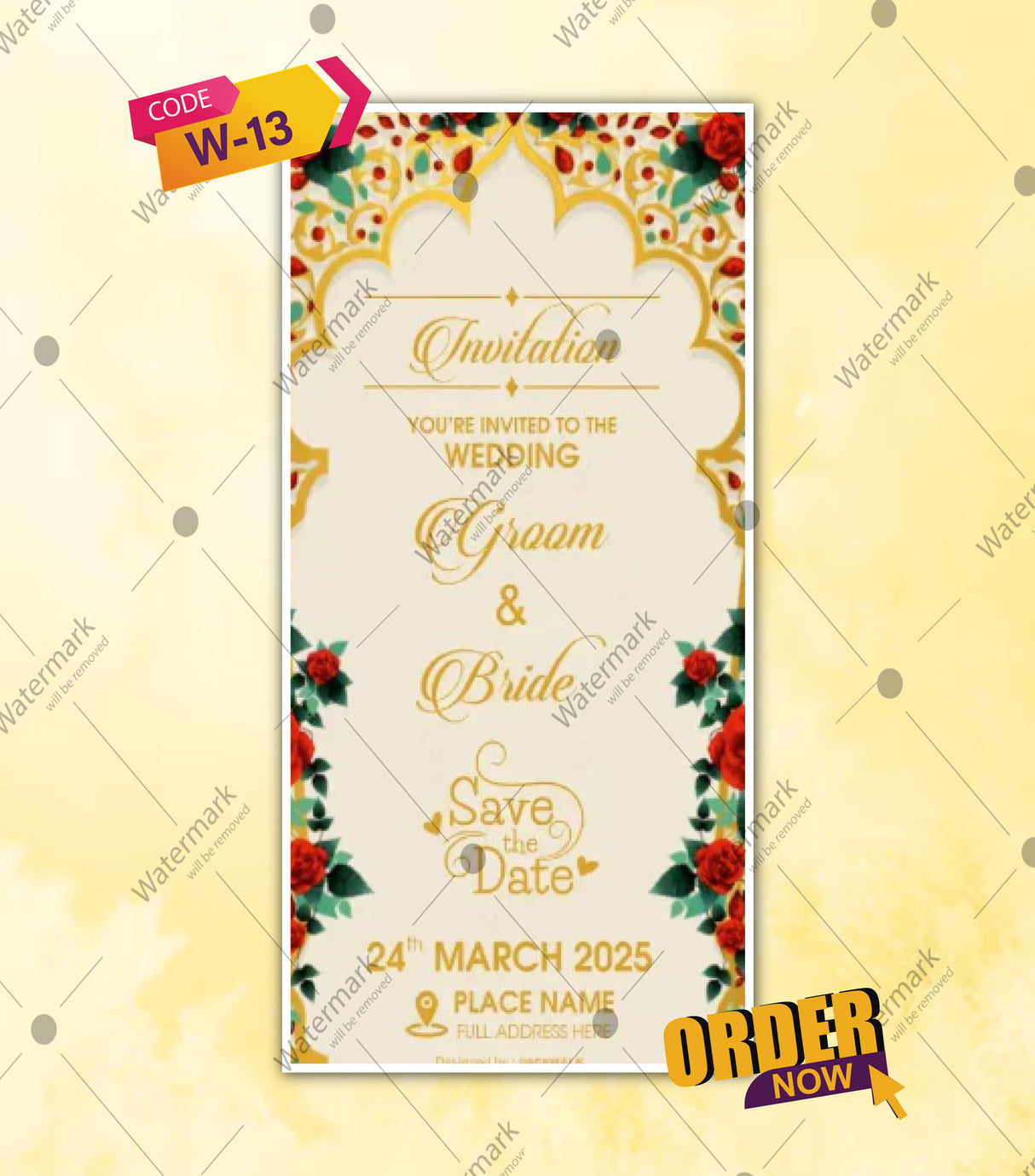 Traditional Wedding Invitation Cards For Whatsapp