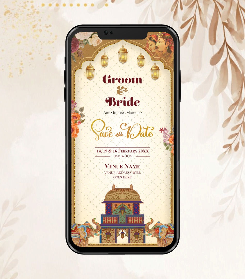 Traditional Wedding Invitation Online