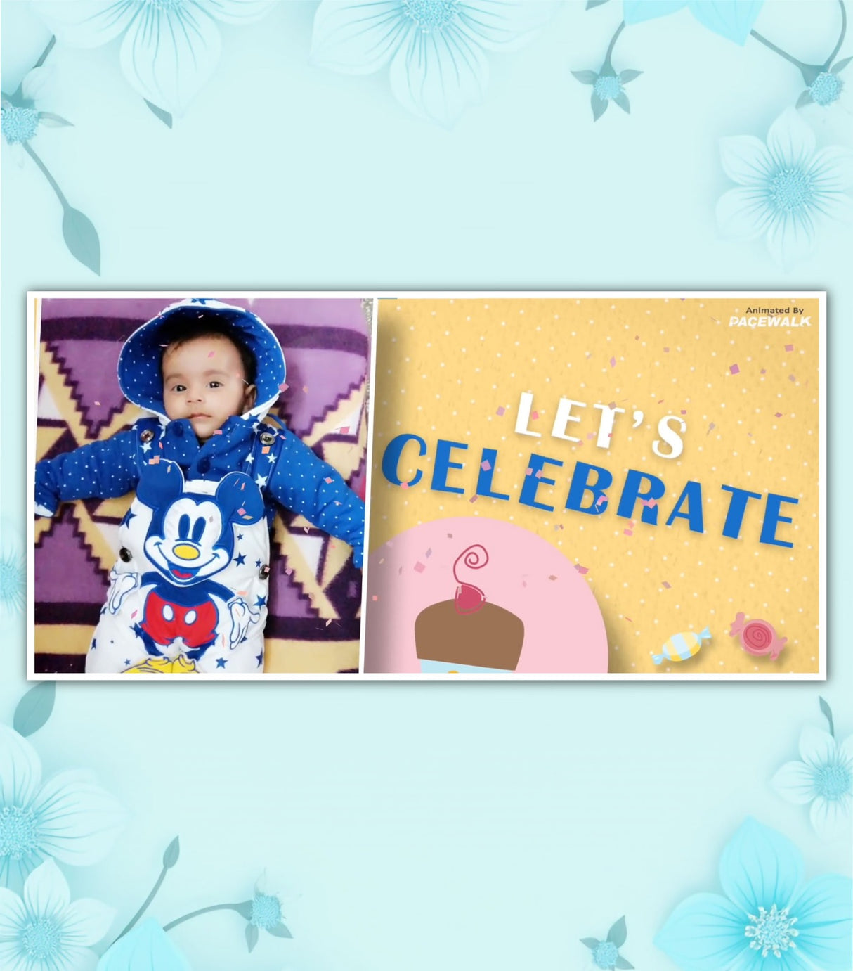 Unique Birthday Invitation Video for Whatsapp