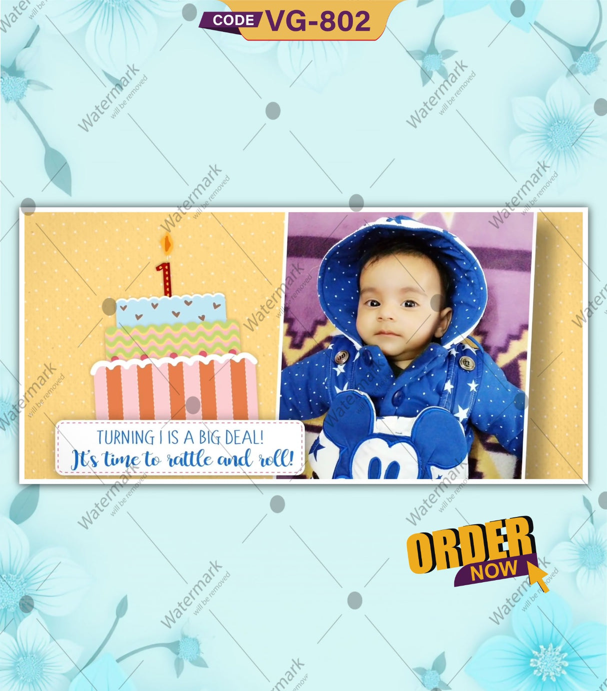 Unique Birthday Invitation Video for Whatsapp