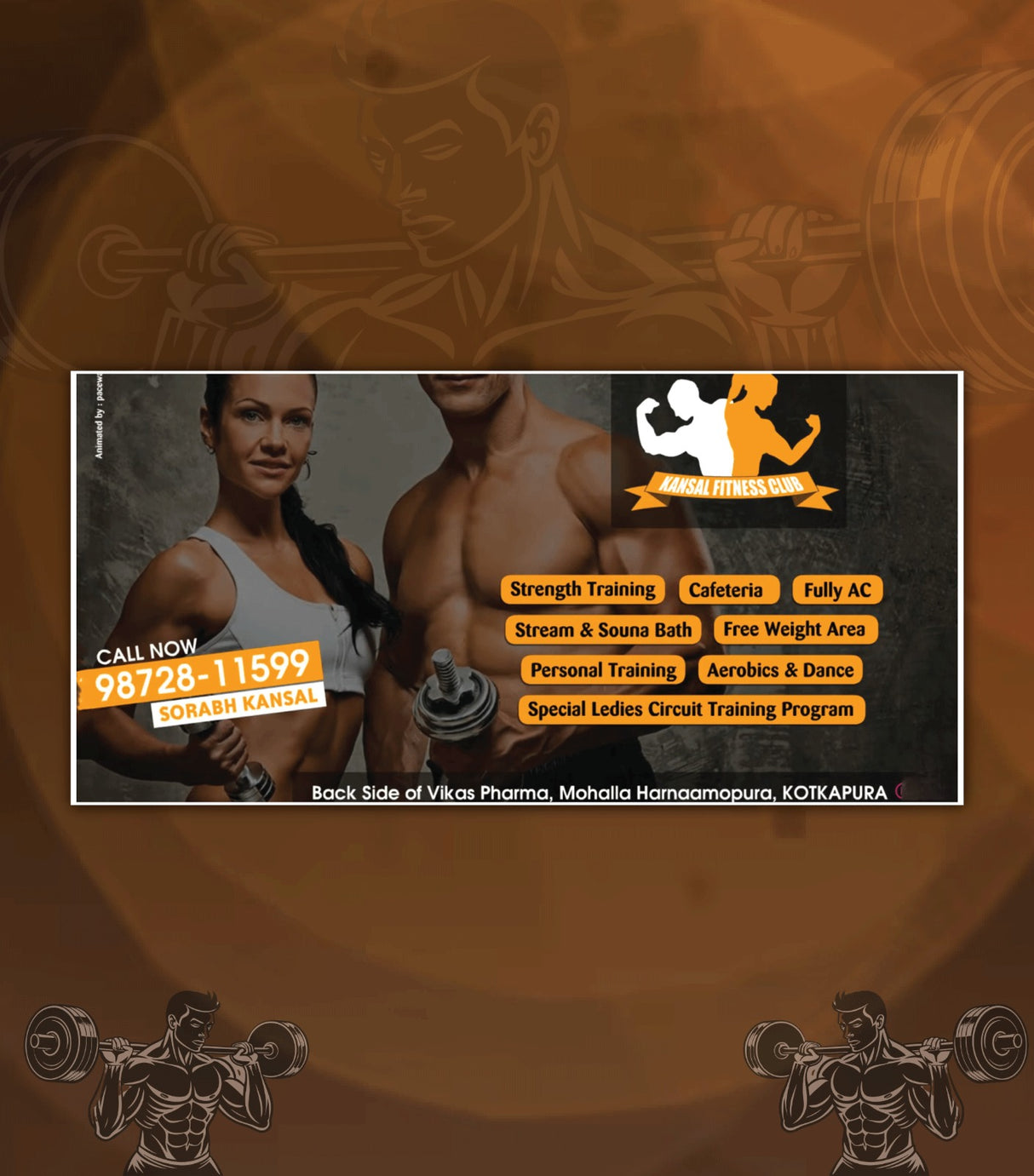 Video Brochure for Kansal Fitness Club Kotkapura