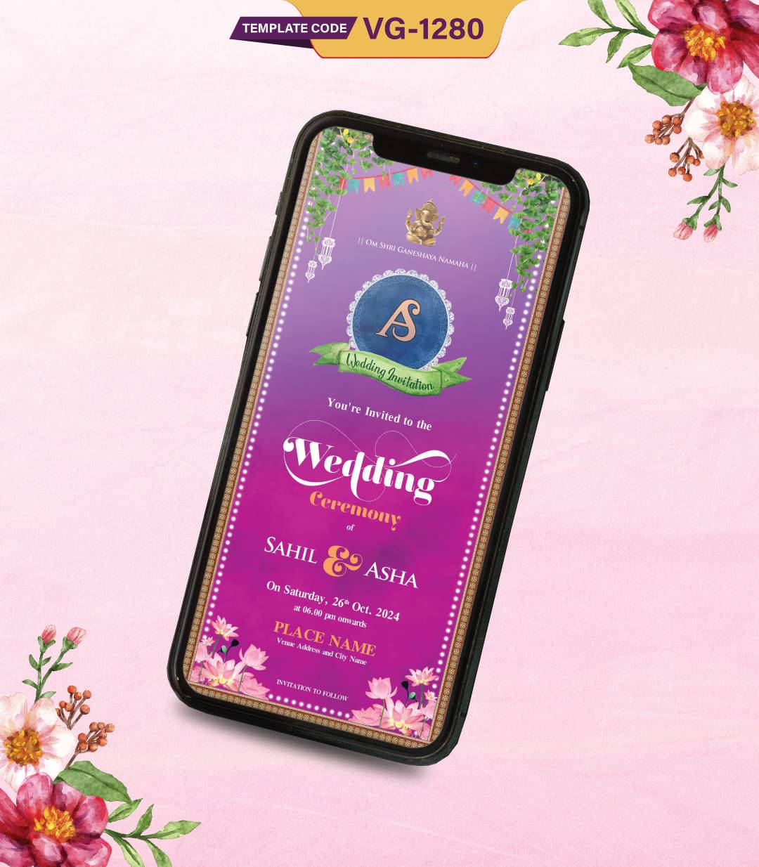 Wedding Ceremony Invitation