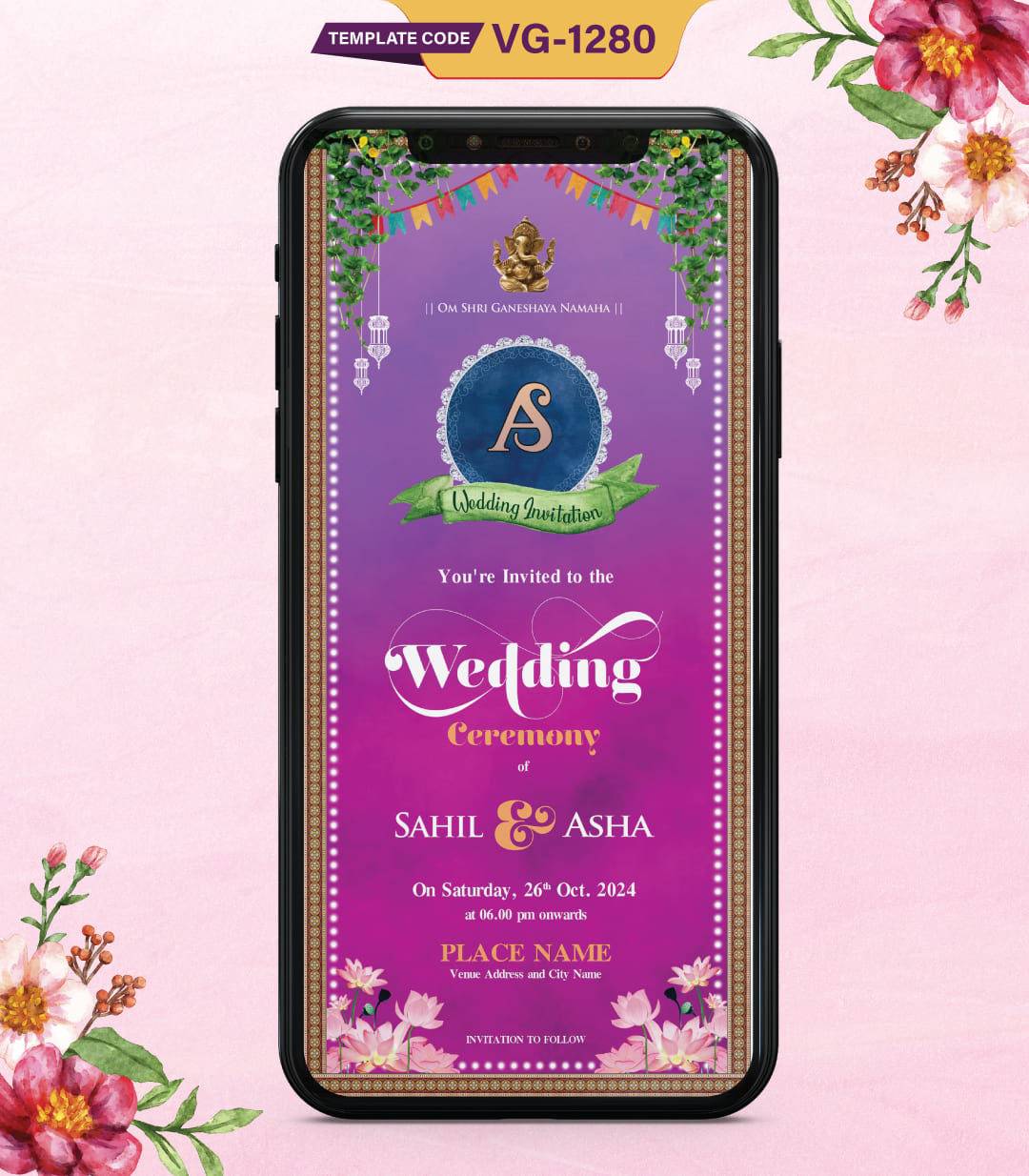 Wedding Ceremony Invitation