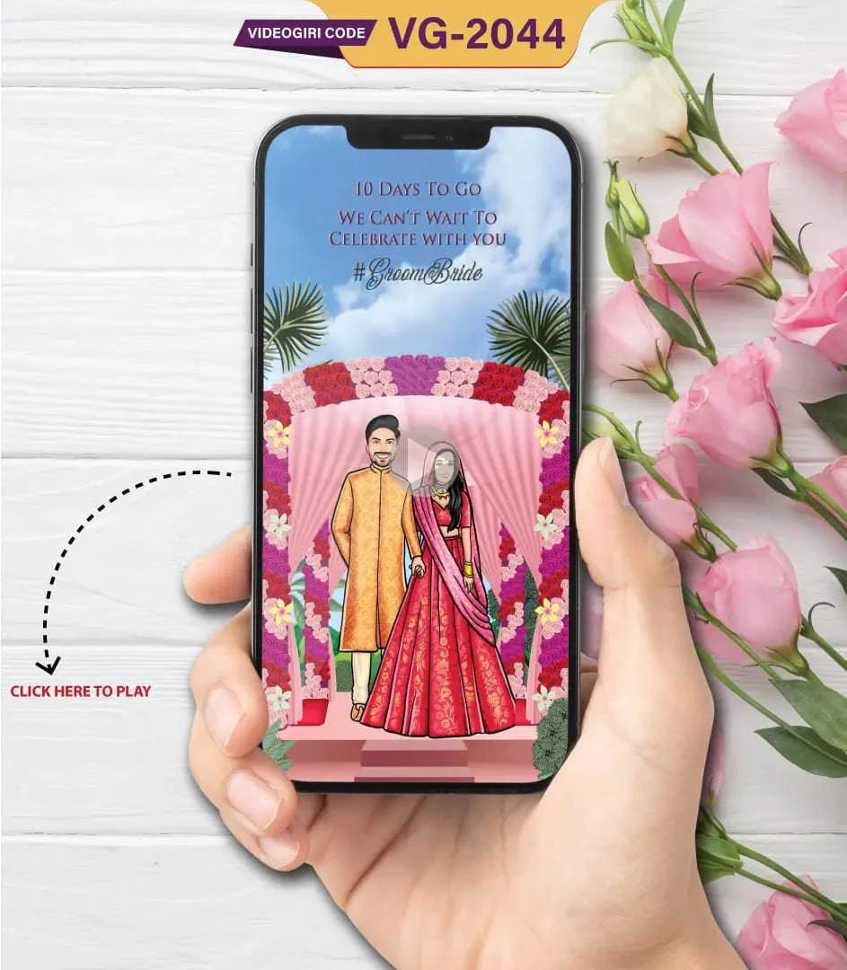 Wedding Countdown Invitation Video