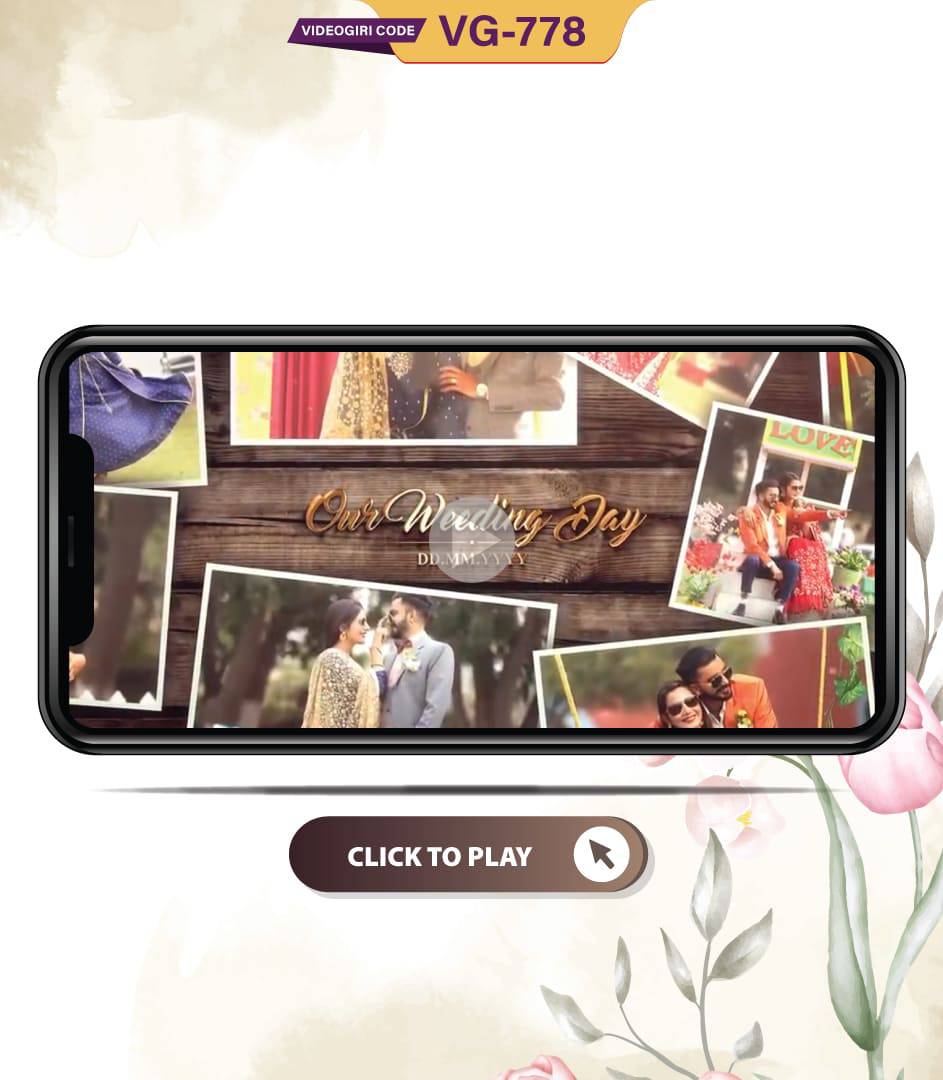 Wedding Day Photo See Video