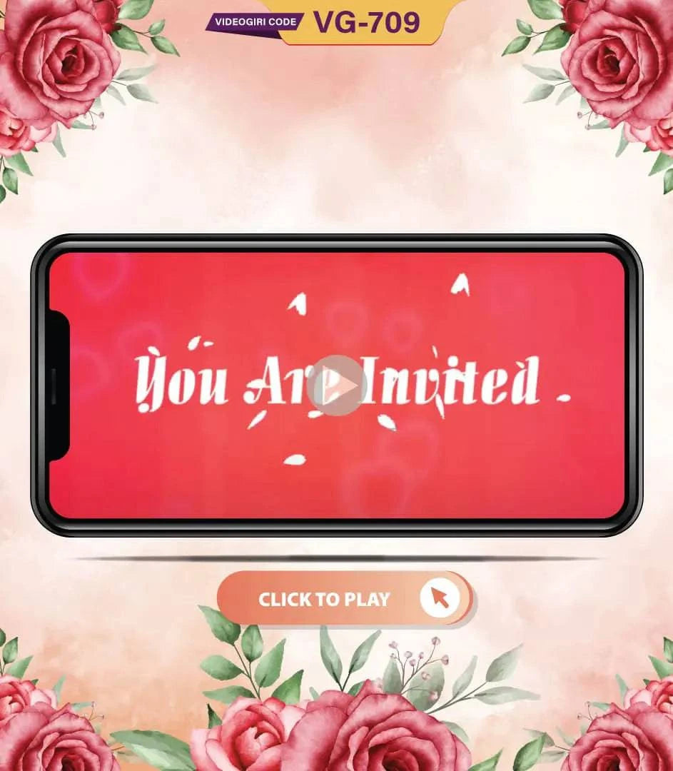 Wedding Invitation E-Card Save the Date