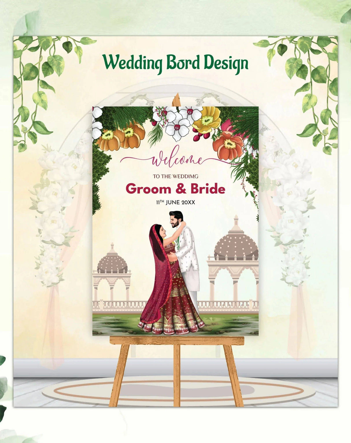 Wedding Itinerary Package Design