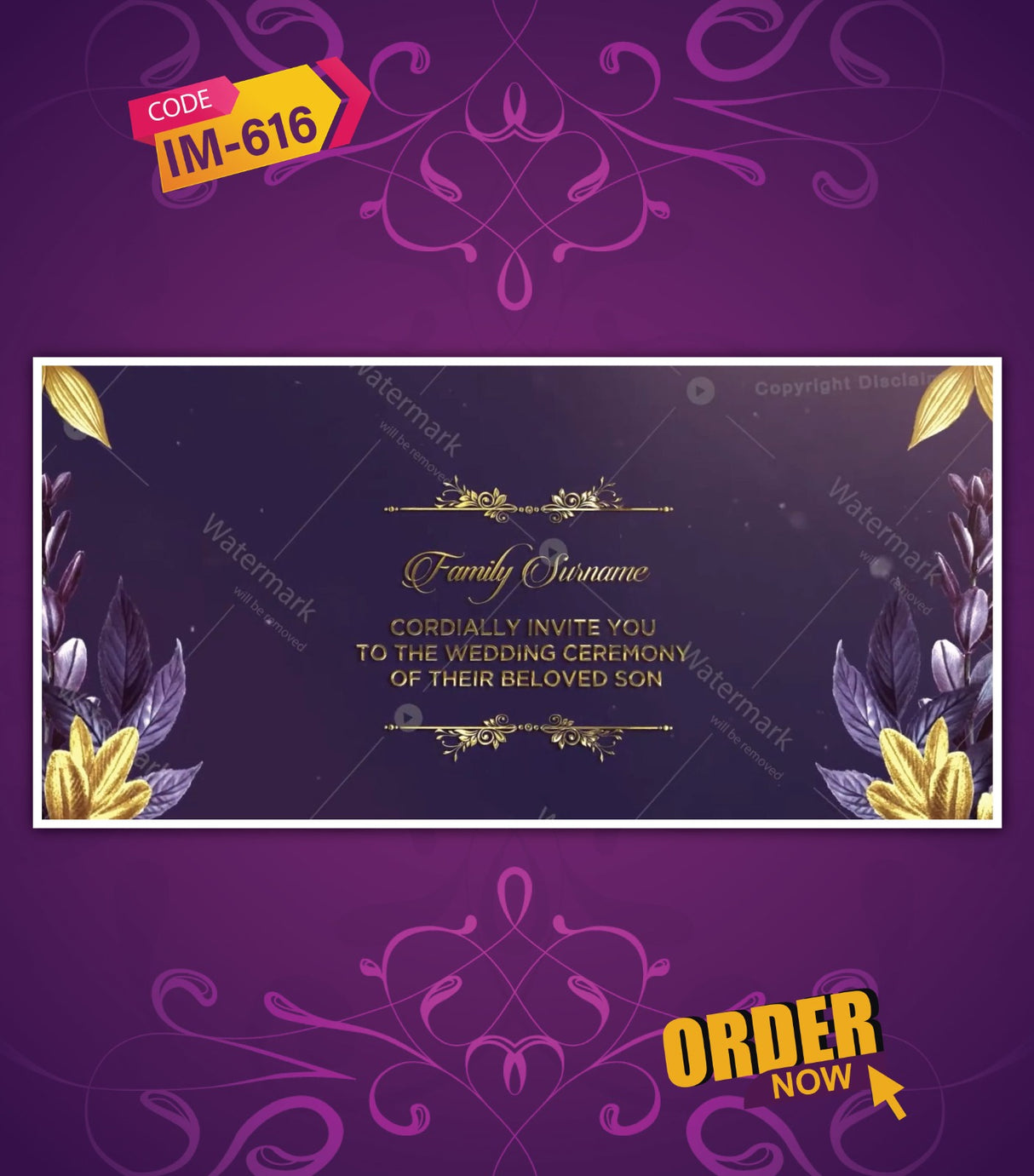 Wedding Invitation Video Online