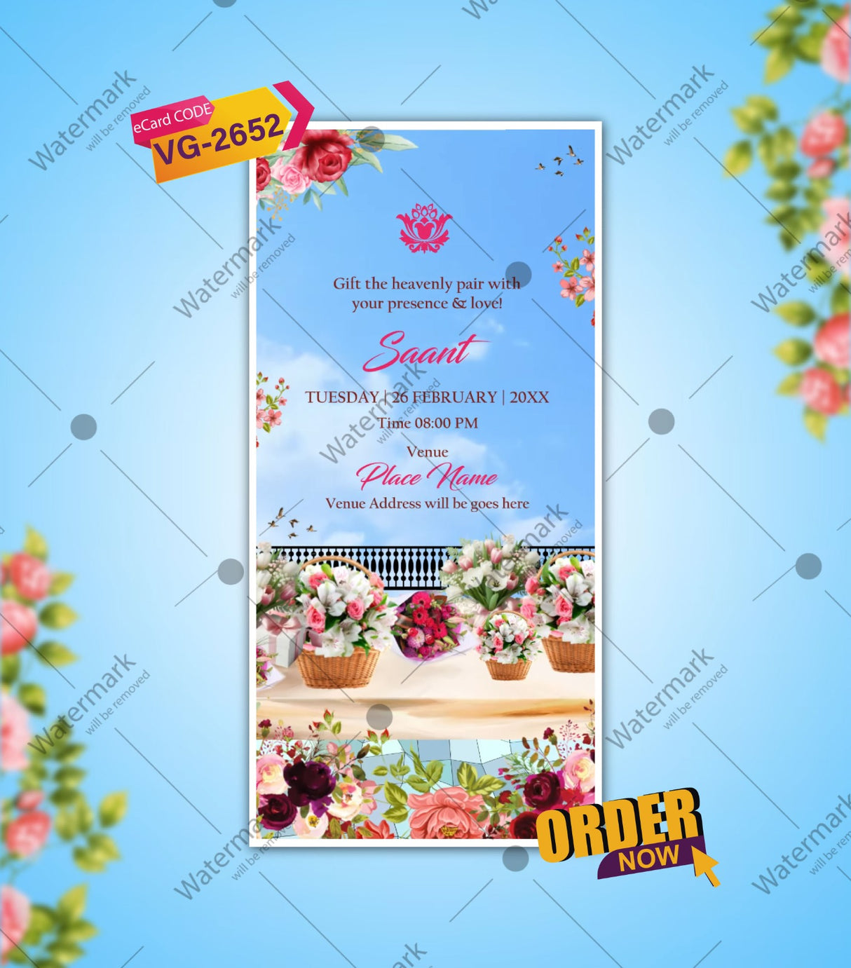 Wedding Invitation Video with Mata Ki Chowki Function