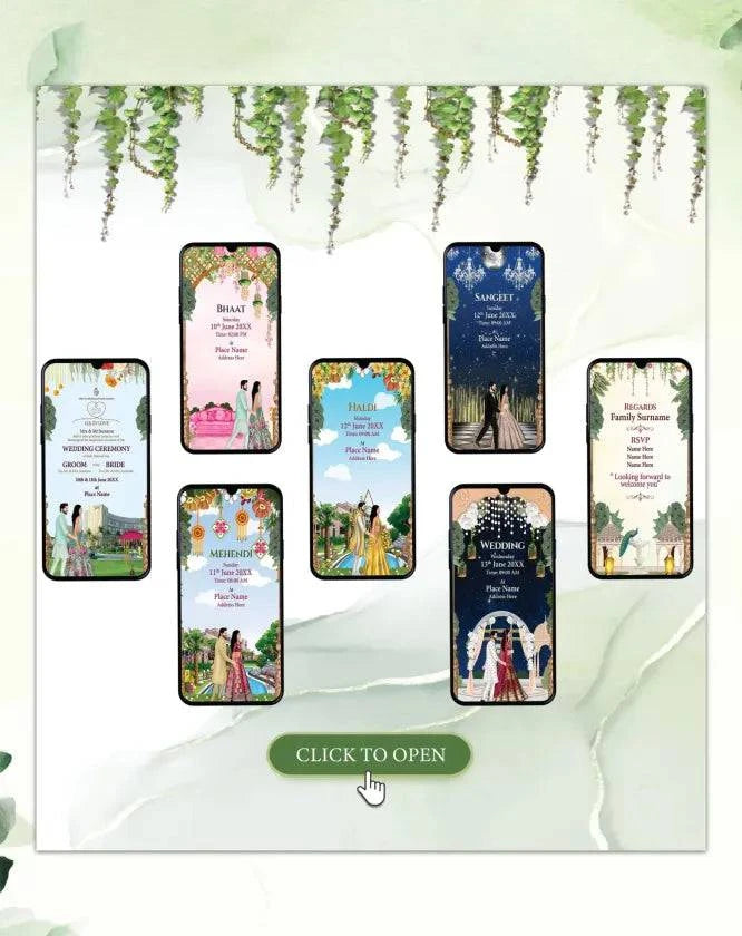 Wedding Itinerary Package Design