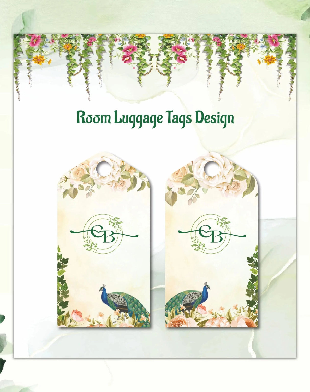 Wedding Itinerary Package Design