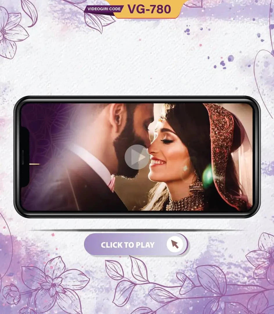 WhatsApp Invite for Wedding | Save The Date Video