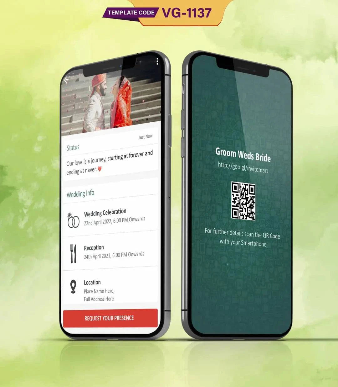 Whatsapp Theme Wedding Invite